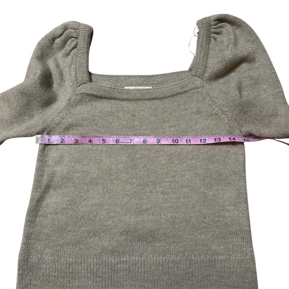 ANTHROPOLOGIE Square Neck Sweater size S - Picture 5 of 6